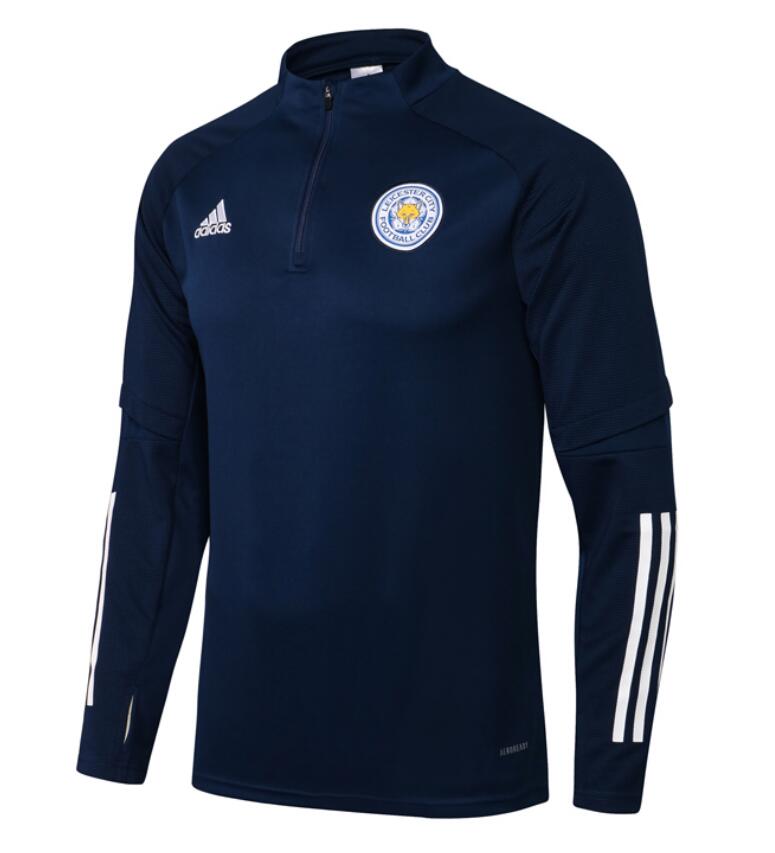 2021/22 Leicester City Royal Blue Training Sweatshirt